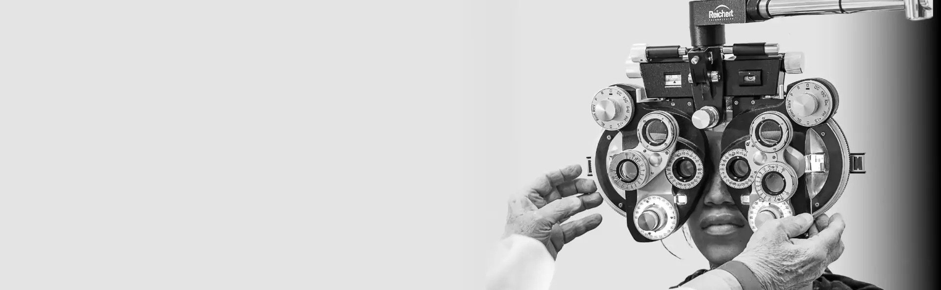 Modern eye examination equipment